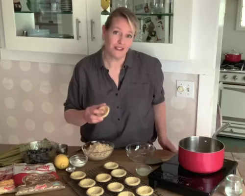 Saskatoon Tarts with Julie from Dinner with Julie