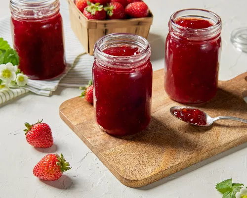 Strawberry Jam Repurposed 3 Ways